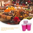 thumbnail image 6 of 20 Pcs Disposable Party Cup Birthday Decoration (rose Red 16oz Plastic 20pcs) Cups for Drinking Water Hot Wedding Wine, 6 of 6