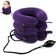 thumbnail image 1 of Dispositivo de tracción cervical para aliviar el dolor de cuello. Collarín inflable ajustable y aparato de tracción cervical. Dispositivo de descompresión cervical para uso doméstico (morado)., 1 of 7
