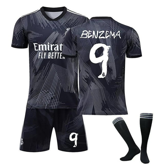 Maillot Domicile Benzema, Maillot Extérieur Benzema 9