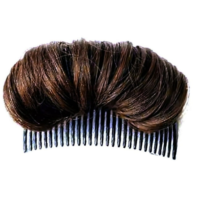 Hair Base Insert Plastic Invisible Hair Bump up Comb Clip Hair Pad Accessory
