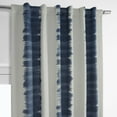 thumbnail image 4 of Half Price Drapes Printed Flambe Blue Room Darkening Curtains for Bedroom(1 Panel), 50W X 108L, 4 of 10