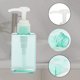 thumbnail image 5 of Dispensador de jabón simple cuadrado de 1 pieza para baño y lavandería azul claro 100ml, 5 of 6