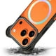 thumbnail image 2 of Mr. Gadgets Funda De Uso Rudo Para iPhone, Diseño Magnetico, Case Transparente De Acrilico Epoxi, Tecnología Ultra Bounce, Anti-caídas Compatible Con iPhone 17 Pro Max Color Negro Tornasol, 2 of 7