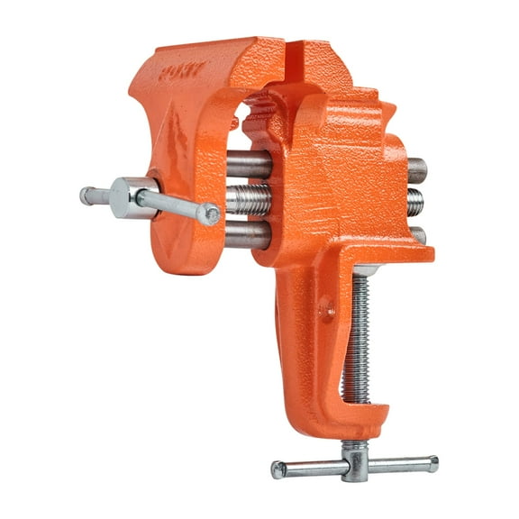 Pony Light-Duty Clamp-On Vise for Woodworking, 2 1/2" Opening Capacity, 3" Jaw Width