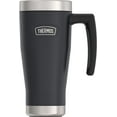 thumbnail image 1 of Thermos Tasse de Voyage en Acier Inoxydable Isolée Sous Vide de la Série Icon de 16 OZ, Granite, 1 of 6