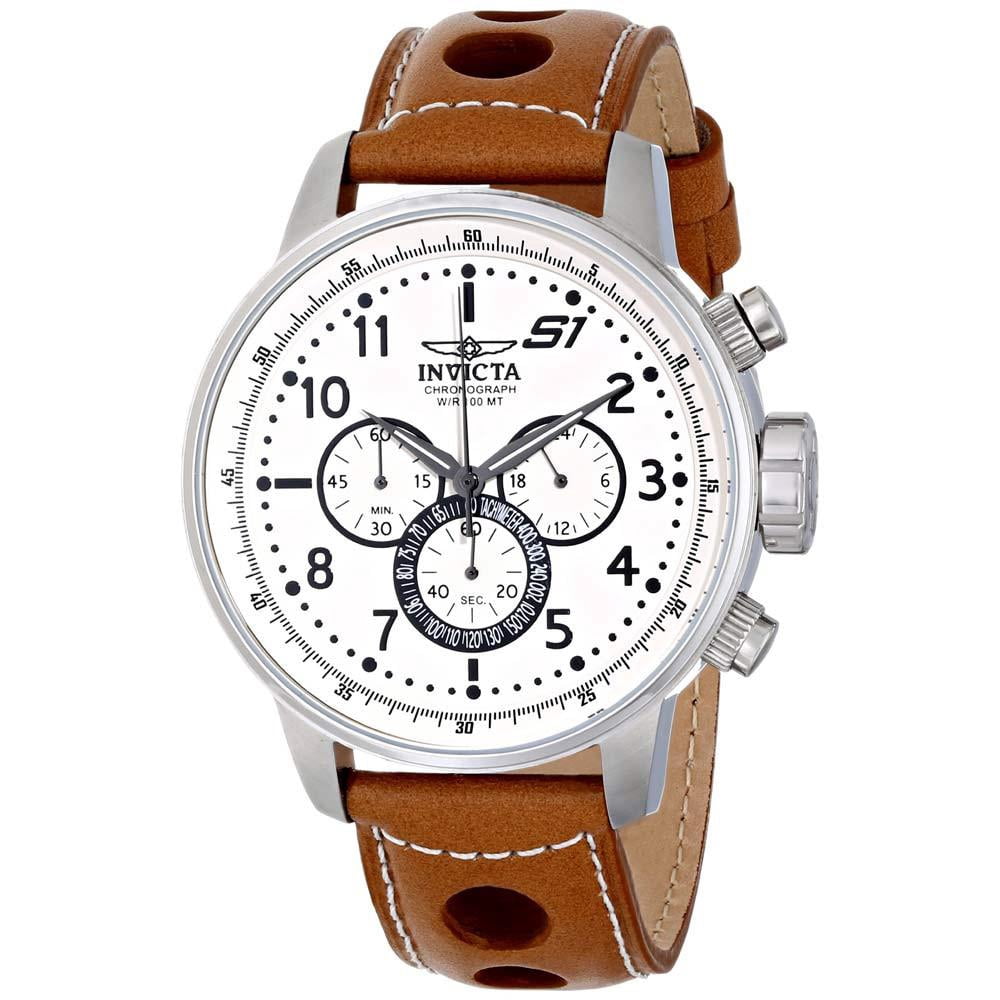 Invicta Men's New 16009 S1 Rally Analog Display Japanese Quartz Brown Watch
