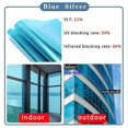 thumbnail image 5 of Insulation Window Film Solar Reflective Mirror Color Film Christmas Window Stickers Window Privacy Film 99% Uv Cut Vinyl Smtx, 5 of 5
