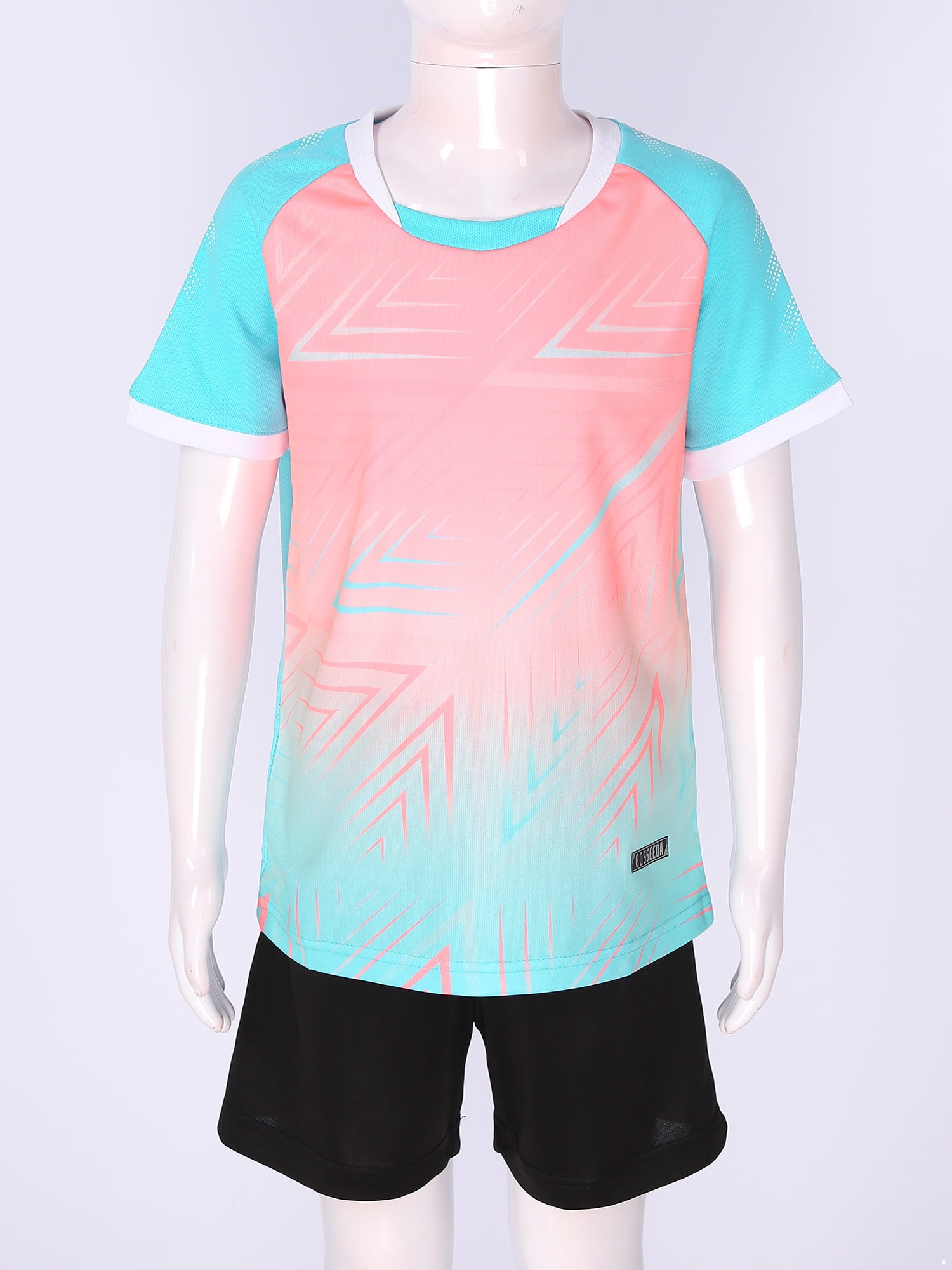 TiaoBug Enfant Garçons Ensemble De Foot Maillot De Football T