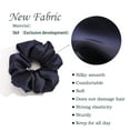 thumbnail image 2 of 4PCS Large Satin Silk Scrunchies for Women - Big Glossy Scrunchie for Thick Hair Girl Hair Ties Ponytail Holders Jumbo Scrunchies, 2 of 5