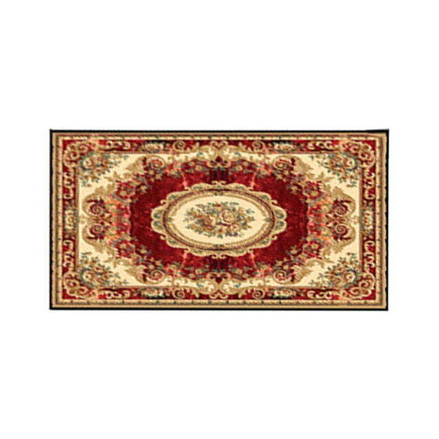 Machine Washable Crystal Velvet Floor Mats Non Slip Comfortable Standing Mat Ergonomic Rug 6x9 Area Rugs for Living Room