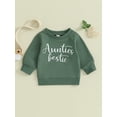 thumbnail image 2 of Liacowi Baby Boys Girls Halloween Outfits 3 6 12 18 24 Months Infant Autumn Winter Sweatshirts Long Sleeve Round Neck Letter Print Pullovers Infant Fall Loose Fit Tops, 2 of 8