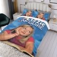 thumbnail image 3 of Lizzie McGuire Conjunto de sábanas temático, trío de piezas, cómodo y amigable con la piel, diseño único, regalo de decoración para el hogar para familiares, amigos y fans,173cm *218cm, 3 of 6