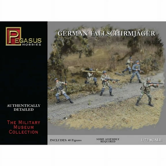 1/72 German Fallschirmjager Multi-Colored