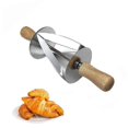 thumbnail image 1 of 1Pc Professional Stainless Steel Triangle Knife For Baking And Rolling Dough Easy To Use And Durable, 1 of 5