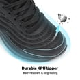 thumbnail image 3 of Zapatillas deportivas con cordones para niños DREAM PAIRS Talla 5 Negro, 3 of 6