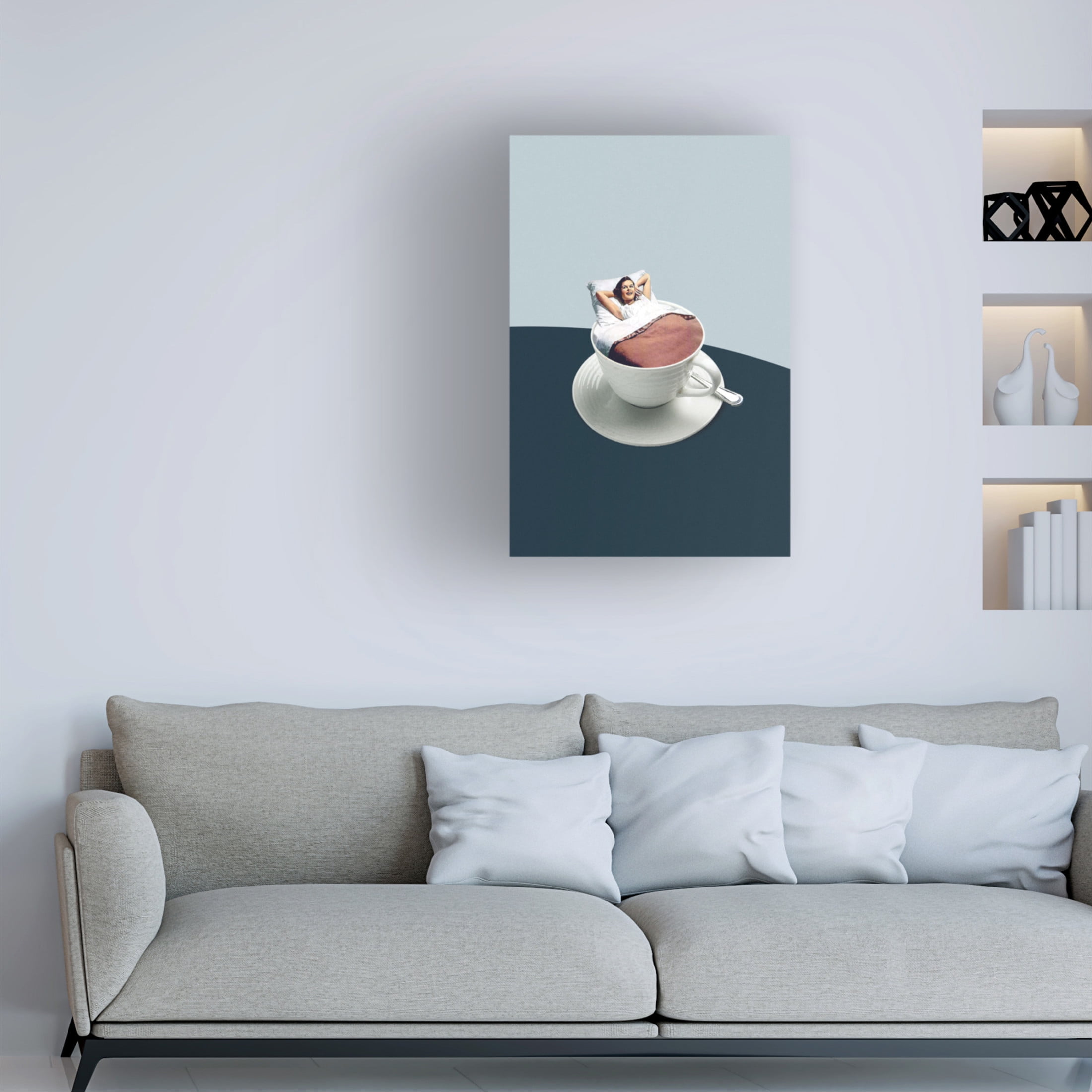 Trademark Fine Art Maarten Leon Morning Rituals Canvas Wall Art