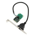 thumbnail image 3 of Tarjeta LAN Mini PCIE Tarjeta de red Ethernet de 2,5 G de puerto único de transmisión de alta velocidad para servidores de estaciones de trabajo de escritorio, 3 of 10