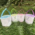 thumbnail image 2 of Panier de Pâques pour Enfants Sac Lapin de Pâques Décorations de Pâques, 2 of 3