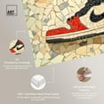 thumbnail image 4 of Mosaic Sneaker Canvas Mancave Art by Art Remedy, Gallery Wrapped, 54 x 36, 4 of 7