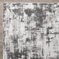 thumbnail image 2 of Loomaknoti Rhane Vearali 3' x 5' Gray Abstract Indoor Accent Rug, 2 of 9
