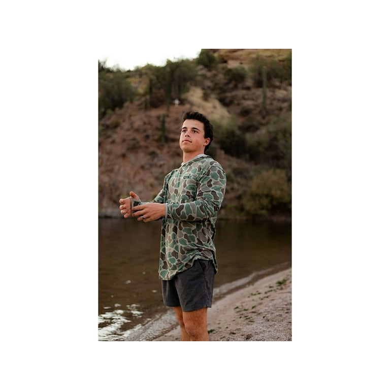 Nosler Men's Bamboo Blend Hoodie Duck Camo Medium - Walmart.com