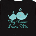 thumbnail image 4 of Inktastic My Nonna Loves Me Boys or Girls Long Sleeve Toddler T-Shirt, 4 of 5