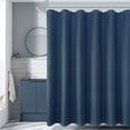 thumbnail image 6 of Farmhouse Shower Curtain Stall Heavy Duty Fabric Shower Curtain Quality Bathroom Decor for Showers Bathtubs RV, 36 x 72 inch, Blue, 6 of 6