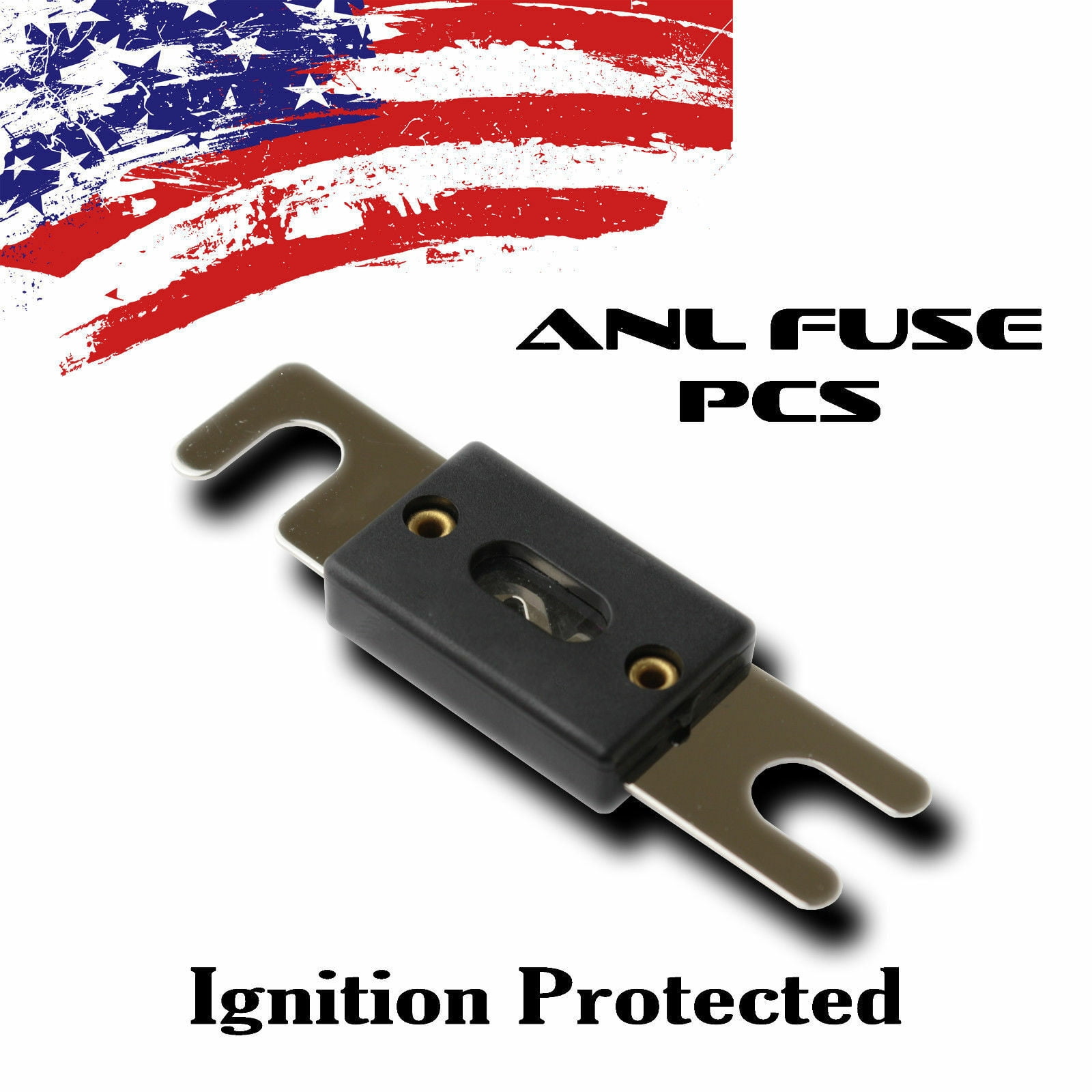 High Quality Platinum 300A AMP Car Audio Marine Grade ANL Fuse LED Indicator USA