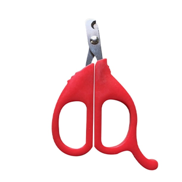 2 piezas rojas 10,1 x 6,1 cm Suministros para mascotas Cortauñas para perros Cortauñas para gatos Tijeras de manicura para mascotas Arte de uñas