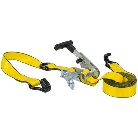 

Keeper 47220 1-1/4 In. W X 14 Ft. L Yellow Tie Down W/Ratchet 1000 Lb