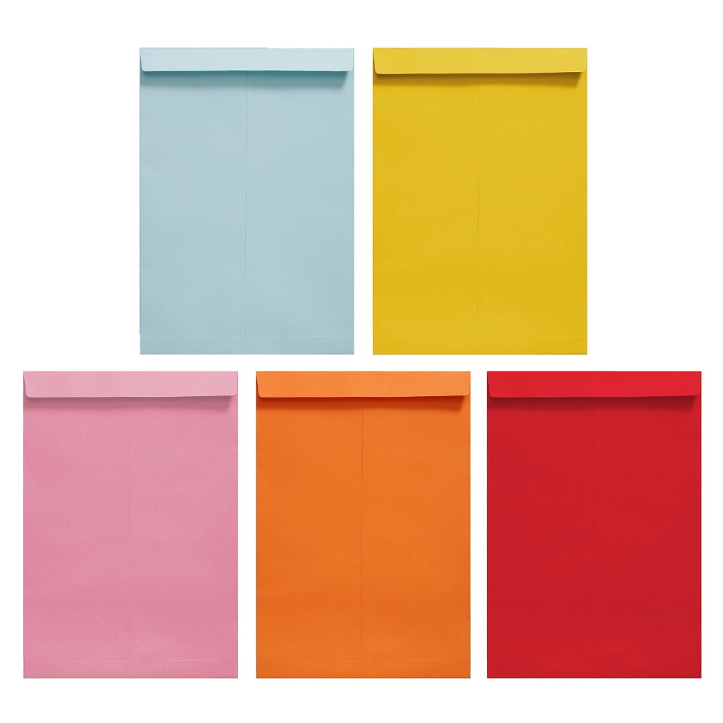 50Pcs Sealing Envelopes 12.7x9Inch Mailing Envelope File Organiser Envelopes