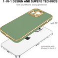 thumbnail image 5 of for iPhone 14 Pro Case, 14 Pro Phone Case with Adjustable Wristband Kickstand Anti-Scratch Shockproof Slim Fit Soft TPU Protective Cover for iPhone 14 Pro 6.1"-Matcha Green, 5 of 14