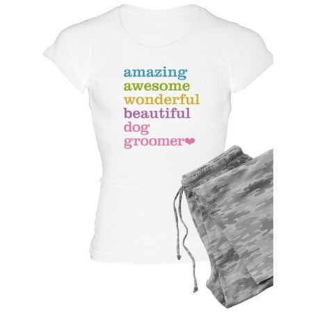 

CafePress - Amazing Dog Groomer - Women s Light Pajamas