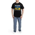 thumbnail image 5 of CafePress - Save Ukraine Raise Your Voices Men's Dark Pajamas - Men's Dark Loose Fit Cotton Pajama Set, 5 of 7