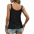 thumbnail image 3 of FAIWAD Tank Tops for Women Sleeveless Scooped Neck Sparkly Sequin Shirts Summer Going Out Blouses, 3 of 8