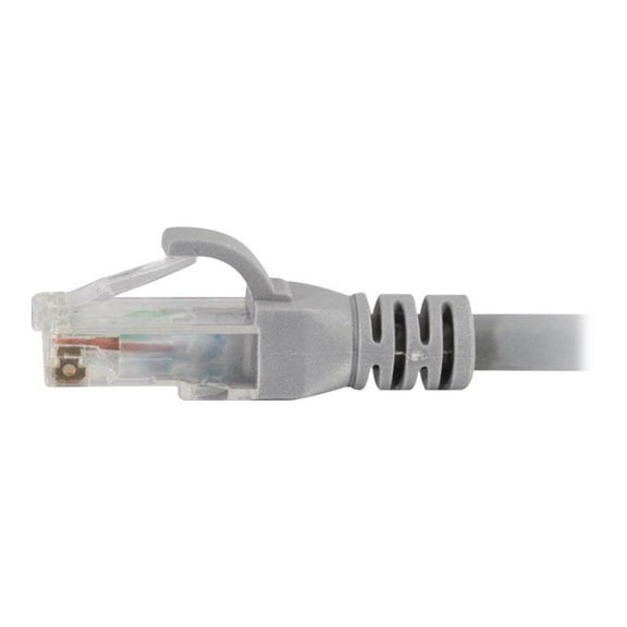 C2G 7ft Cat6 Snagless UTP Unshielded Ethernet Network Patch Cable (TAA) - Gray - Patch cable - TAA Compliant - RJ-45 (M) to RJ-45 (M) - 2.1 m - UTP - CAT 6 - molded, snagless, stranded - gray