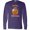 Purple, variant on Inktastic Happy Halloween Kittens in Pumpkin Long Sleeve T-Shirt