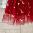 thumbnail image 5 of Kogui Tutu Girls Skirt Layered Tulle Fluffy Tutu Skirt Princess Dancing Ballet Underskirt Size 7-8T (Wine,7-8 Years), 5 of 7