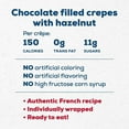 thumbnail image 4 of La Boulangere Chocolate Hazelnut Crepes, Individually Wrapped, Non GMO, Free From Artificial Flavors & Colors, 20-Count 2 Packs, 4 of 9