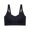 #051-Black, variant on Women's Push Up Bra, Wirefree Breathable Solid Color with Gel Inserts for Daily Use
