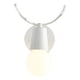 thumbnail image 1 of Billuyoard Lámpara LED de pared con soporte, luces de pared modernas Vintage de madera, herramienta de iluminación para pasillo de dormitorio Iluminación y accesorios Blanco, 1 of 6