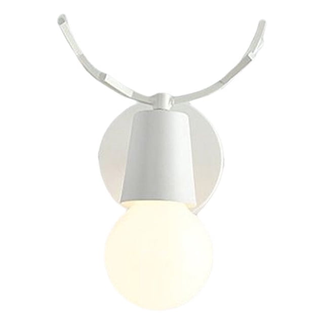 Lámpara colgante LED montada en la pared Advancent Madera Vintage Moderna Blanco