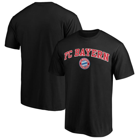 Men's Black Bayern Munich Heart and Soul T-Shirt