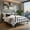 Full Size, variant on Barara King Bedroom Bed Frame, Bed Platform Frame,Full/Queen/Twin Size Heavy-duty Metal Bed Frame with Headboard-Twin Size