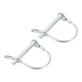 thumbnail image 1 of Uxcell 2Pack 1/4" Diámetro Pasador de Acoplamiento de Remolque, 2" Longitud Pasador de Acoplamiento Pasador de Bloqueo, Pasador PTO Redondo, 1 of 6