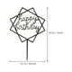 thumbnail image 4 of 20 PCS Cumpleaños Tape Toppers Cake Creative Pastel Picks Adornos de torta (estilo mixto), 4 of 4