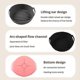 thumbnail image 3 of Air Fryer Silicone Dish For Air Fryer Oil Absorption And Stain Prevention Kitchen Supplies, 3 of 5