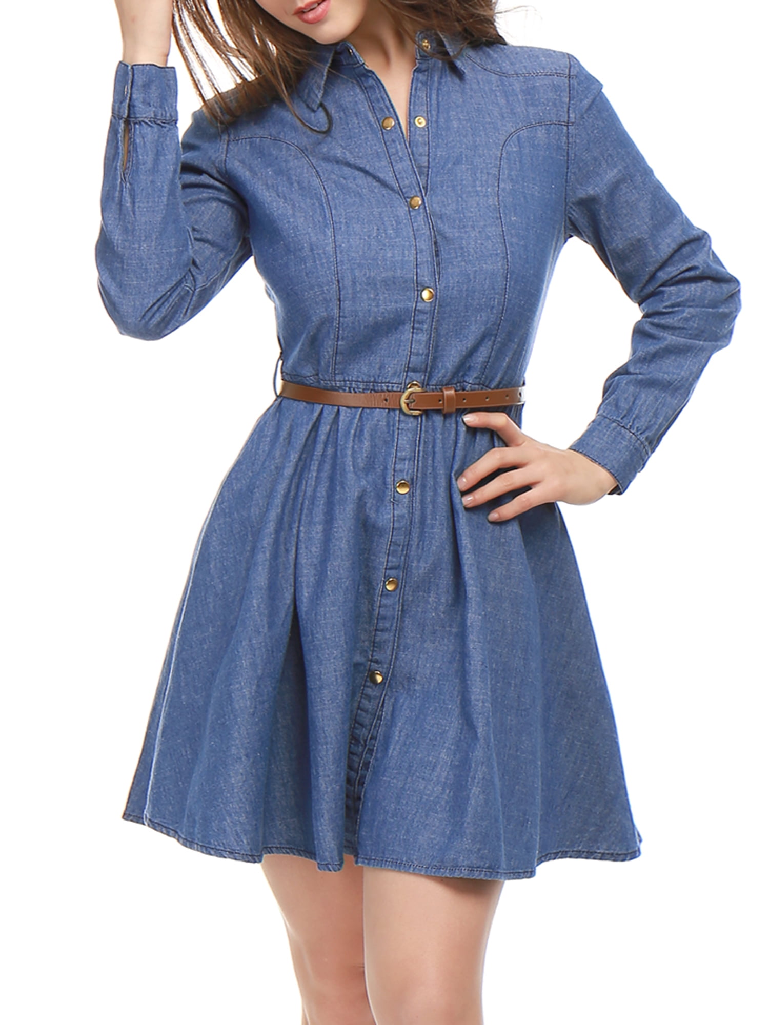 belt for denim dress