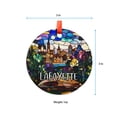 thumbnail image 5 of Lafayette Louisiana Christmas Ornament, Ceramic, Acrylic - Travel Souvenir, Tree Hanging, Memento 2025, Traveler Gift, Collector’s Piece, Holiday Tree Decoration, 5 of 5