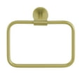 thumbnail image 2 of Swiss Madison SM-TR00BG Avallon 7" Wall Mounted Towel Ring - Gold, 2 of 4